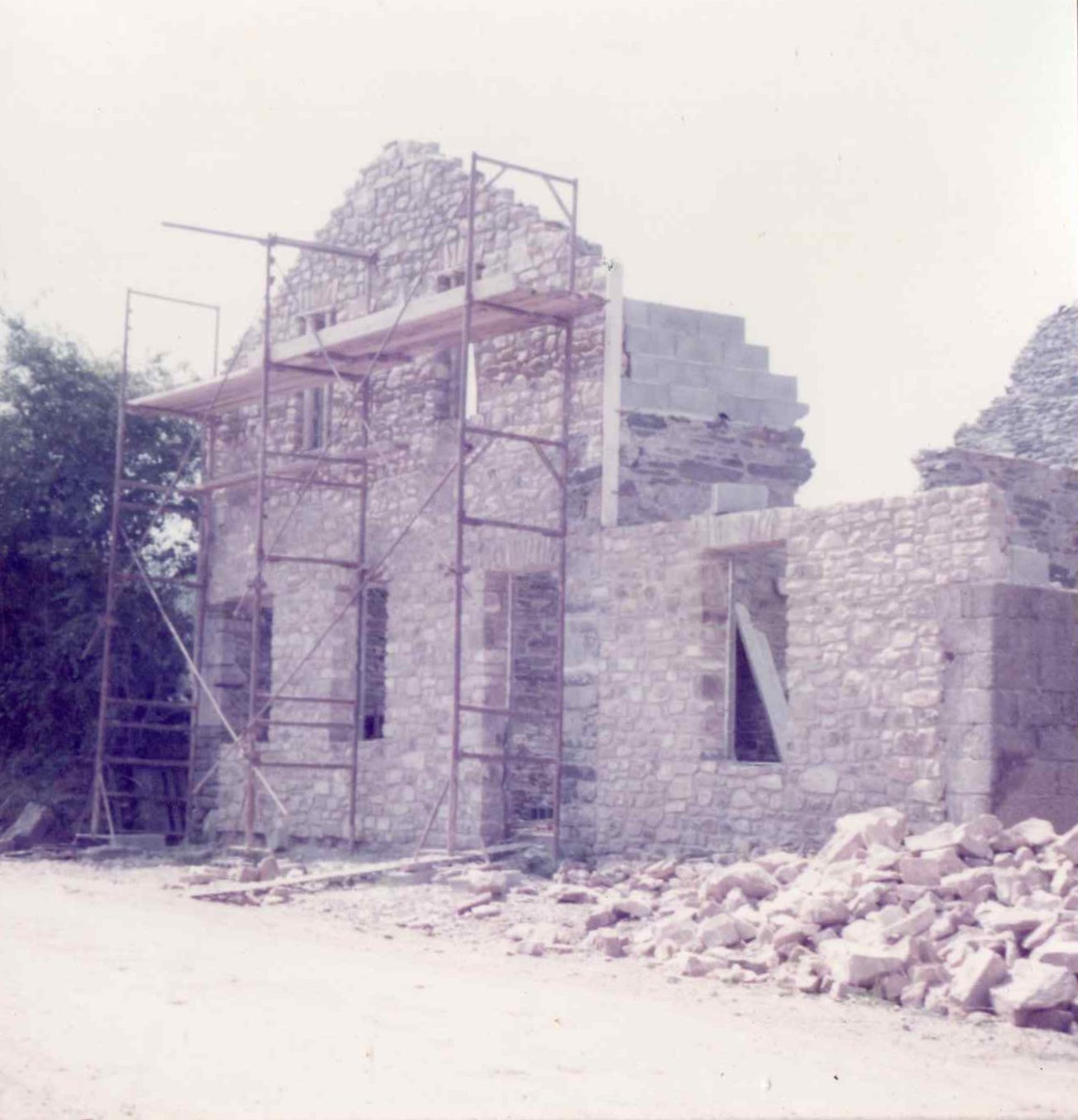 La grange avant rénovation