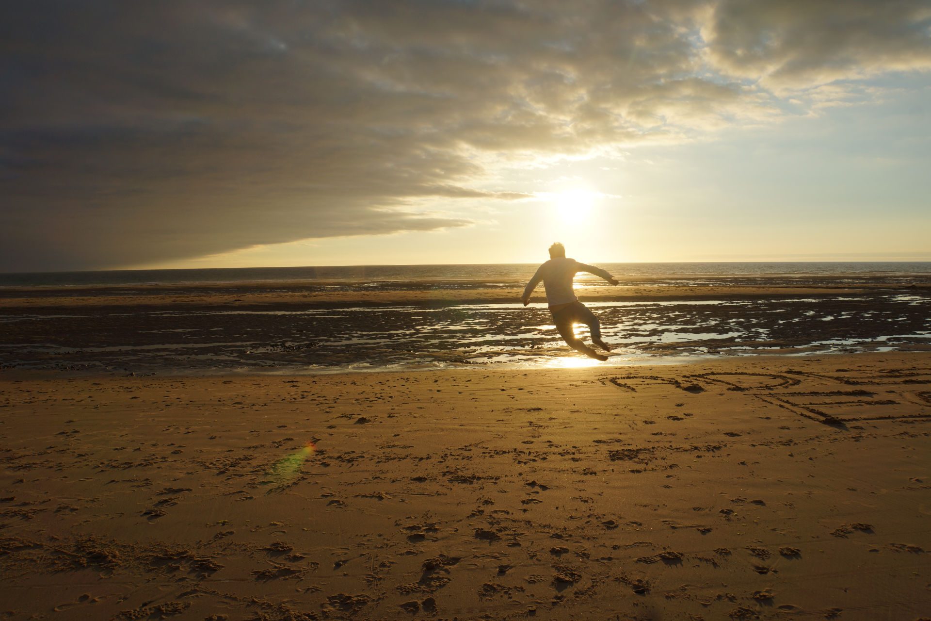 Coucher de soleil - plage